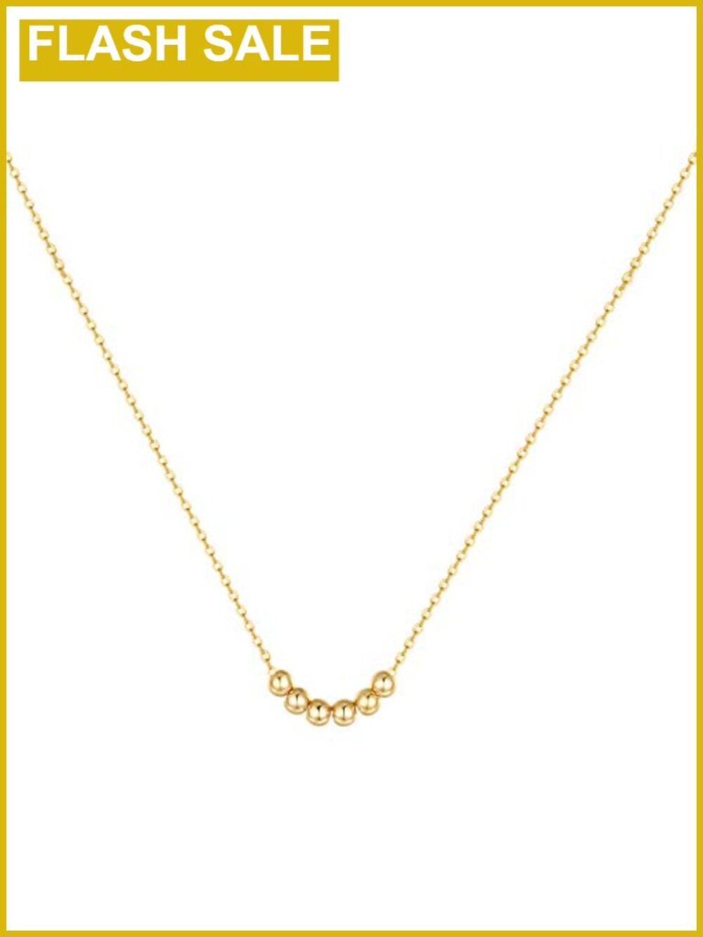14k Gold Plated Mini Pearl Star Shell Choker Necklace